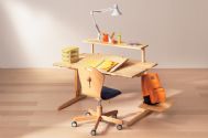 una foto de Mesa de estudios